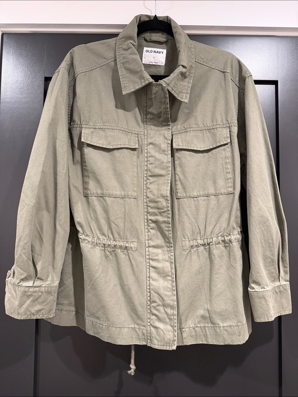 Old Navy Utility Jacket in Olive Green